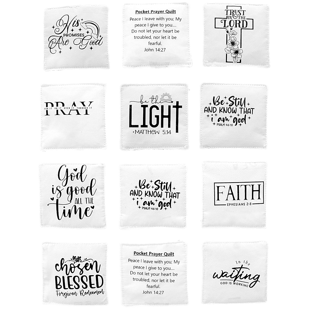 12 Pocket Prayer Quilts - Image 2